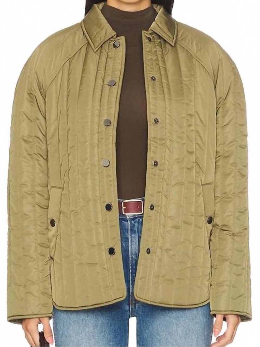 pistola Olive Quilted Sawyer Puffer Jacket